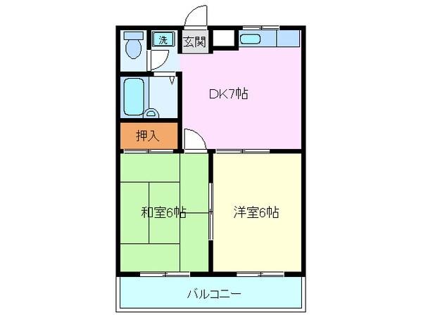 ストークハウスＳの物件間取画像